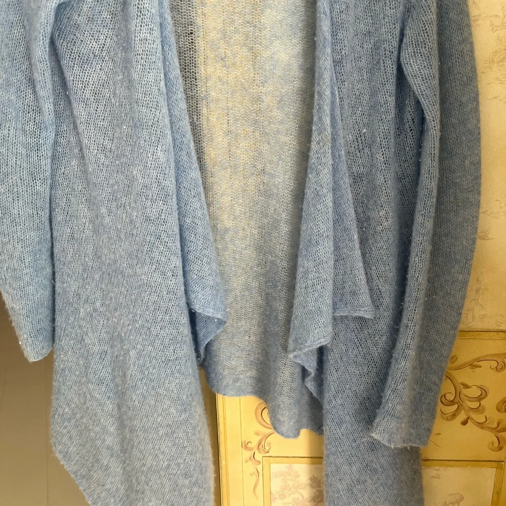 Lilly Pulitzer Cashmere sweater Baby blue M - Picture 2 of 5